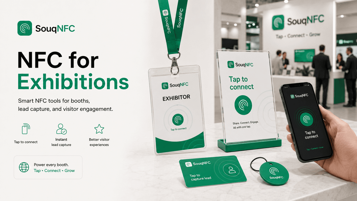 NFC for Exhibitions Dubai by SouqNFC