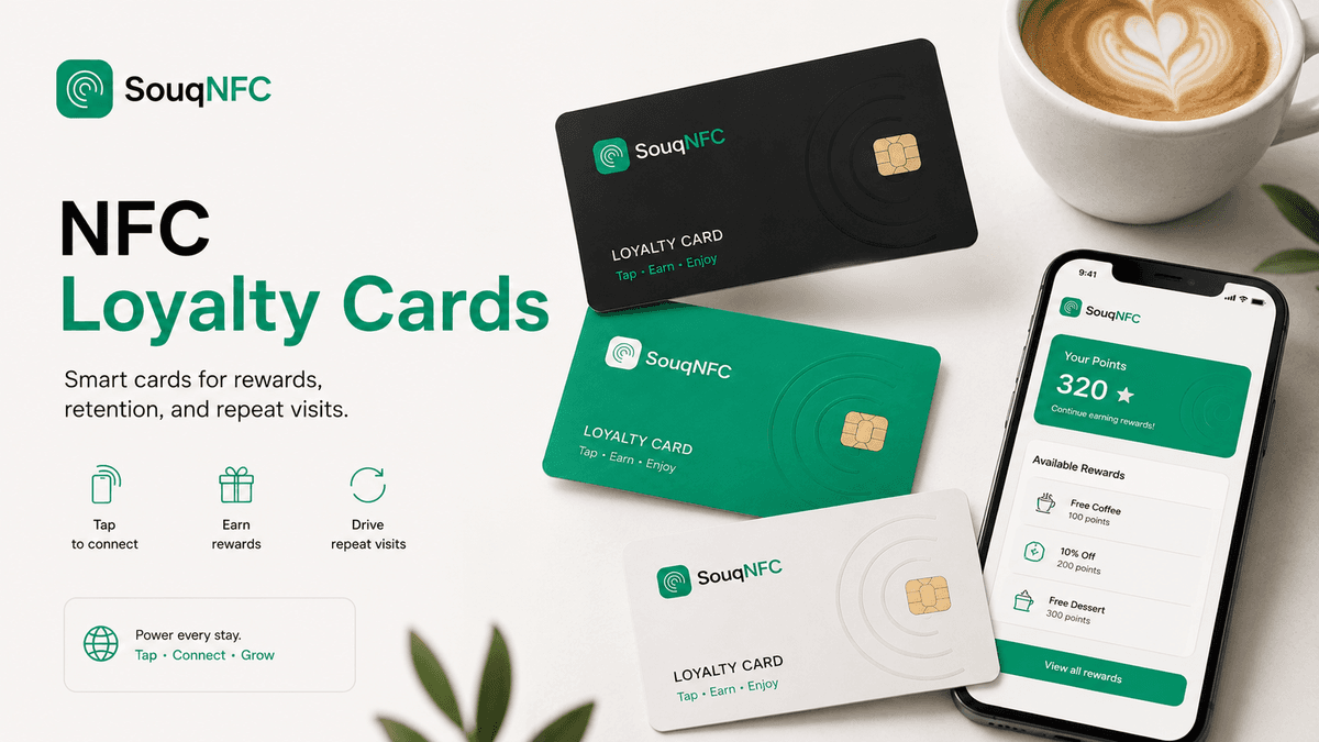 NFC Loyalty Cards Dubai for Repeat Customers