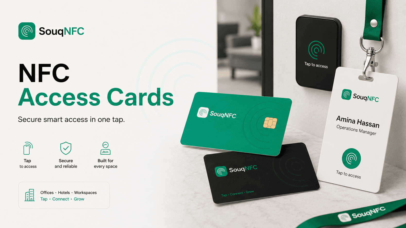 NFC access cards Dubai