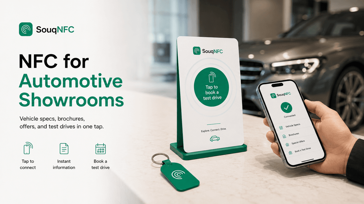 NFC for Automotive Showrooms Dubai NFC for Automotive Showrooms Dubai by SouqNFC