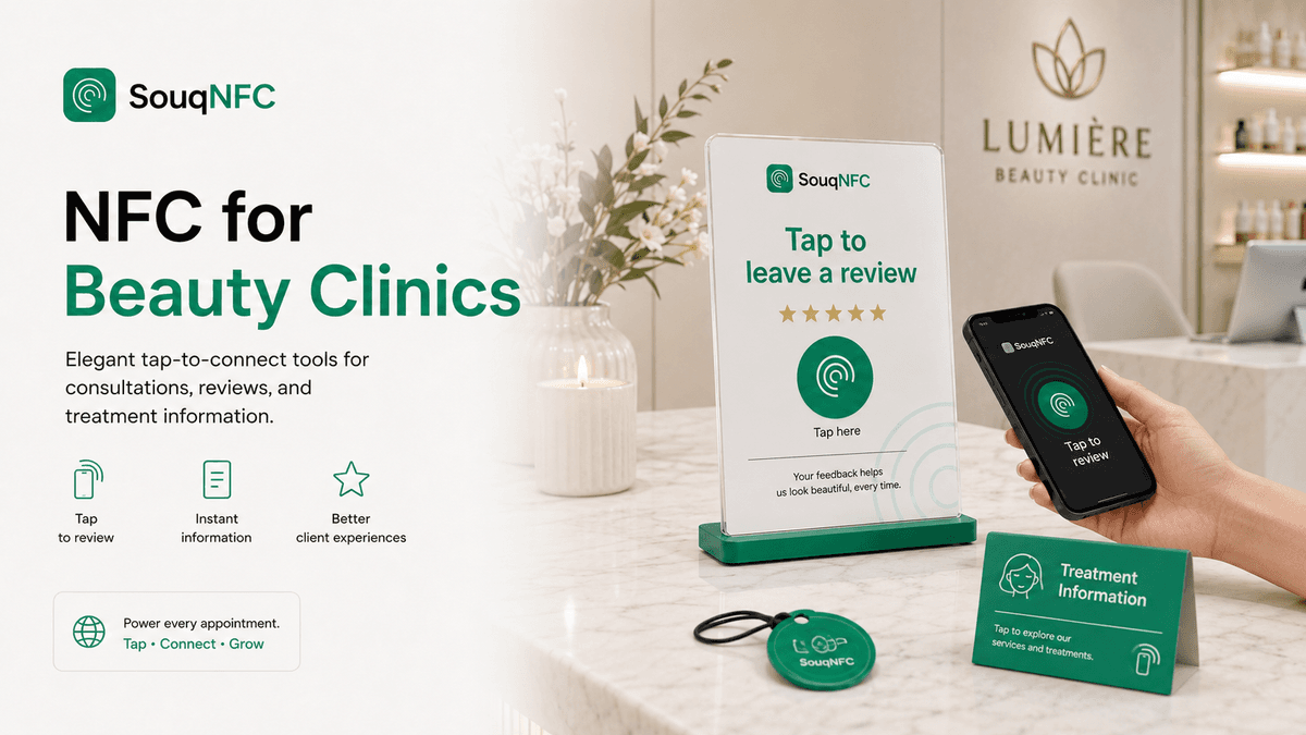 NFC for Beauty Clinics Dubai NFC for Beauty Clinics Dubai by SouqNFC