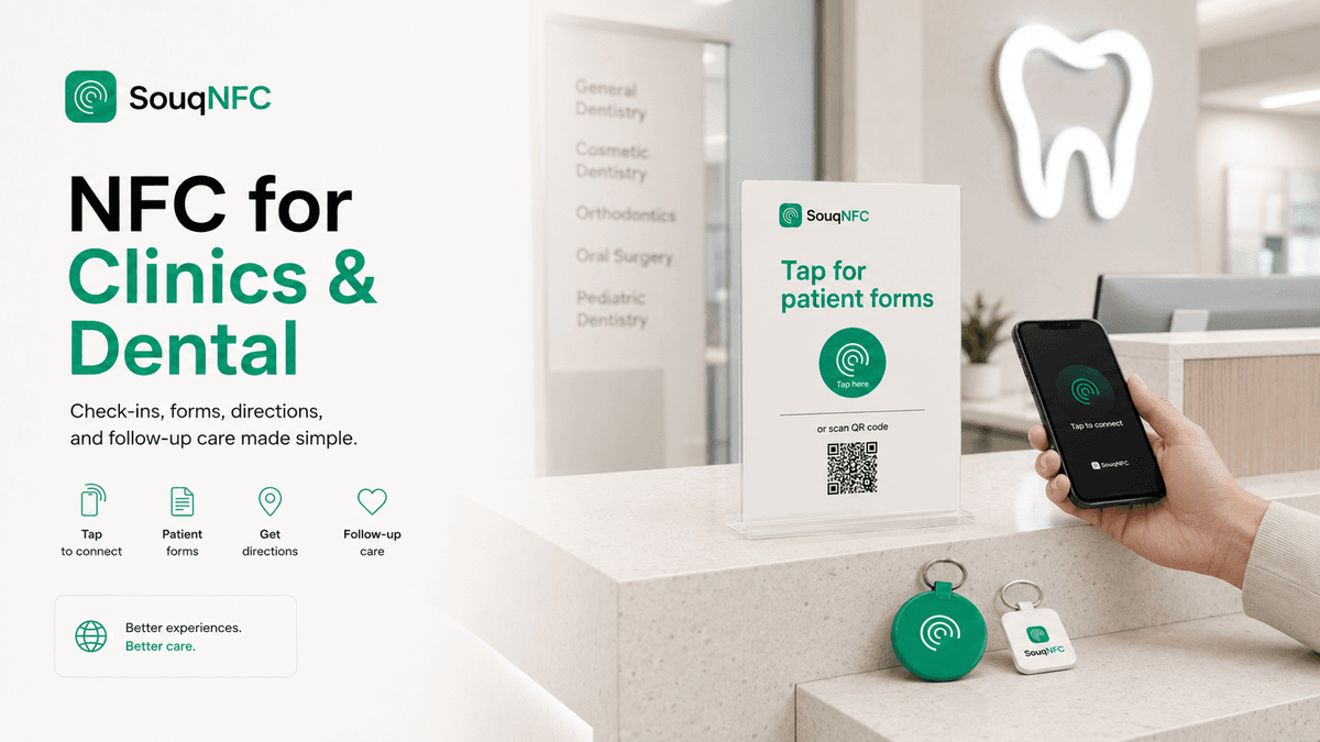 NFC for Clinics and Dental Dubai NFC for Clinics and Dental Dubai by SouqNFC