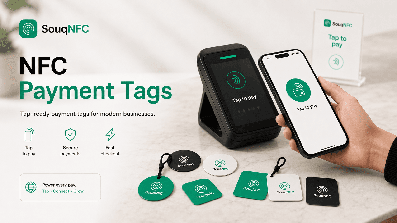NFC payment tags Dubai