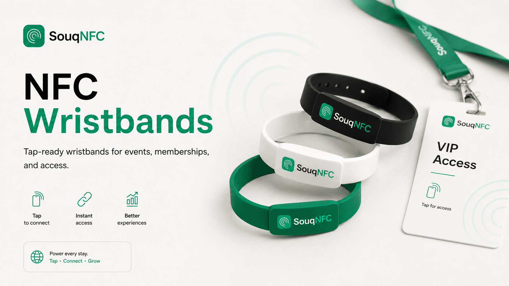 NFC wristbands Dubai