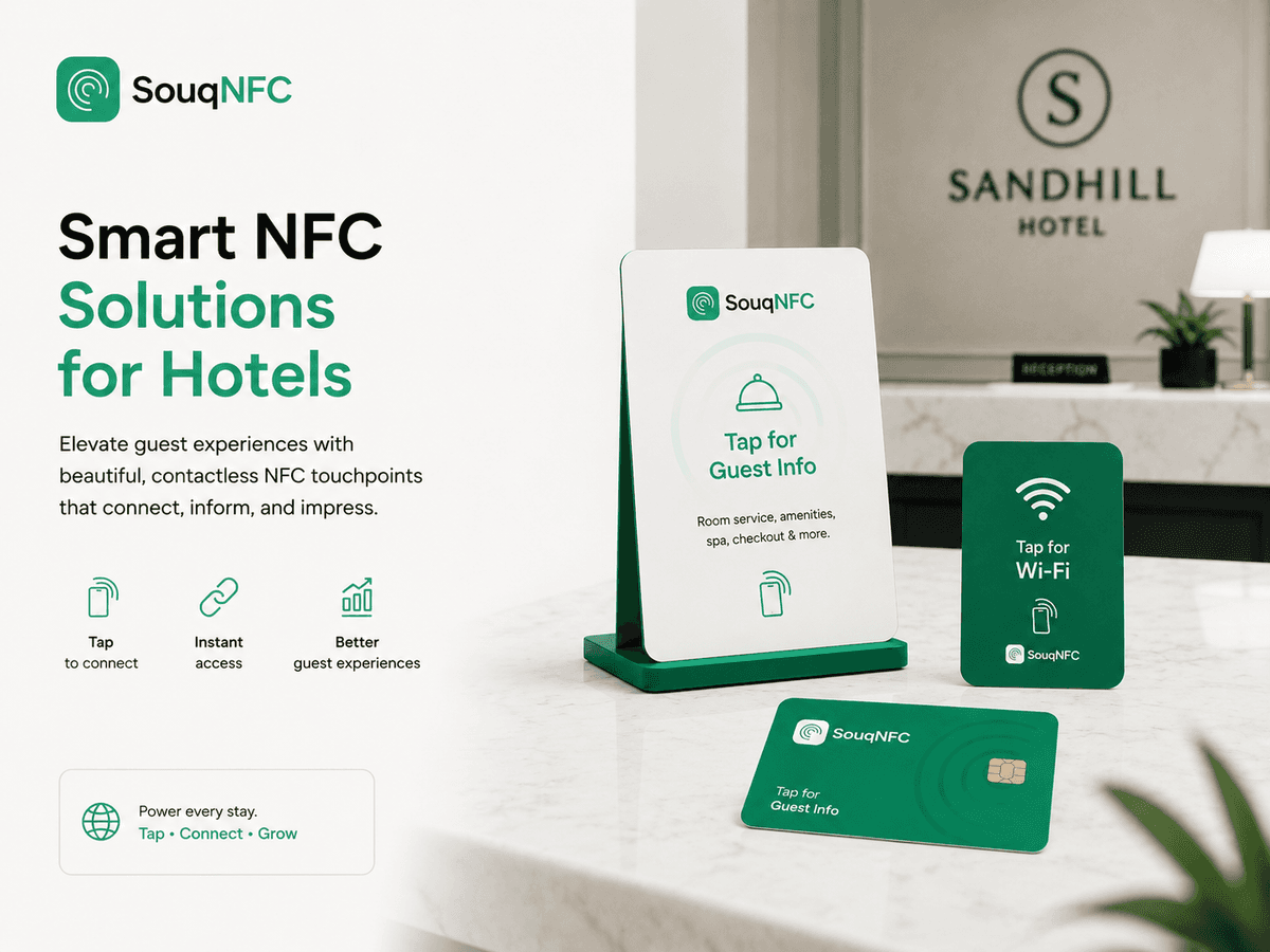NFC for Hotels Dubai NFC for Hotels Dubai by SouqNFC